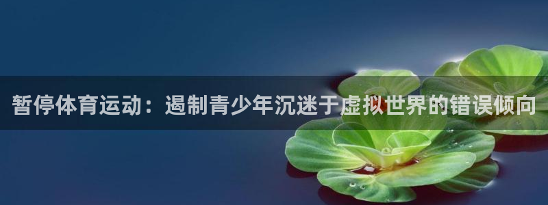 xc体育：暂停体育运动：遏制青少年沉迷于虚拟世界的错误倾向